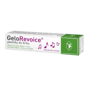 MEDINDEX GeloRevoice pastilky do krku bezinka-bez mentolu 20 ks