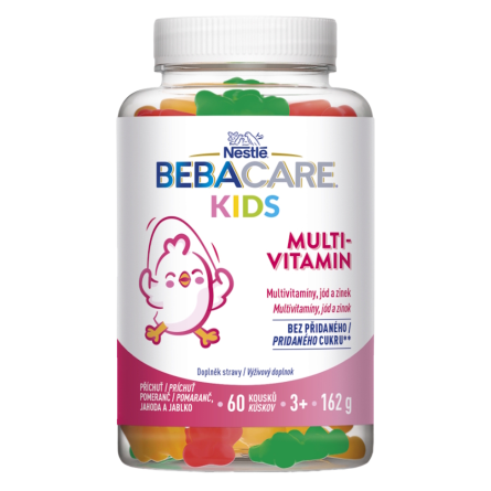 BEBACARE Kids MULTIVITAMIN gummies 60 ks