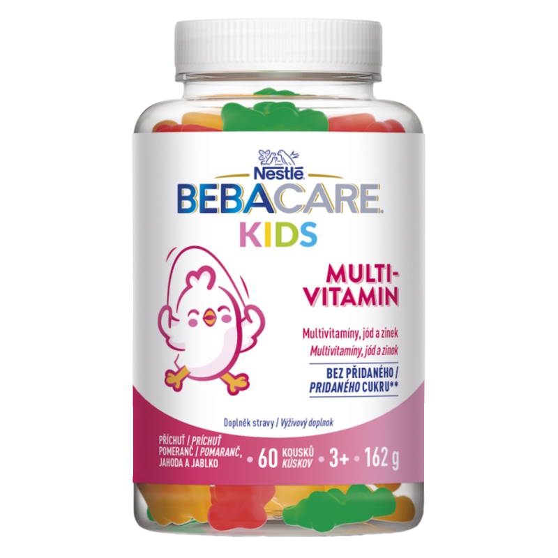 BEBACARE Kids MULTIVITAMIN gummies 60 ks