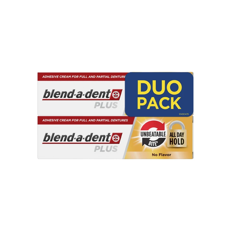 BLEND-A-DENT Plus fixační krém 2x40 g