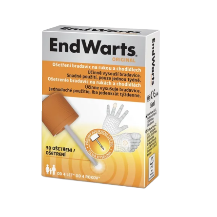 EndWarts ORIGINAL roztok k odstranění bradavic 5 ml