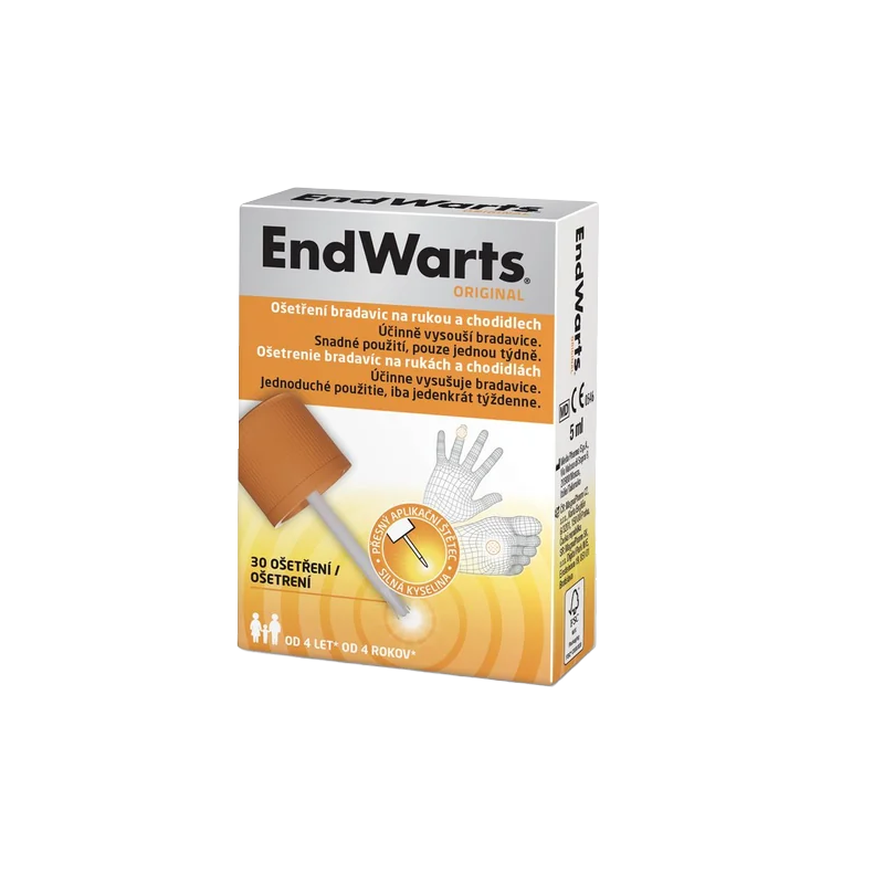 EndWarts ORIGINAL roztok k odstranění bradavic 5 ml
