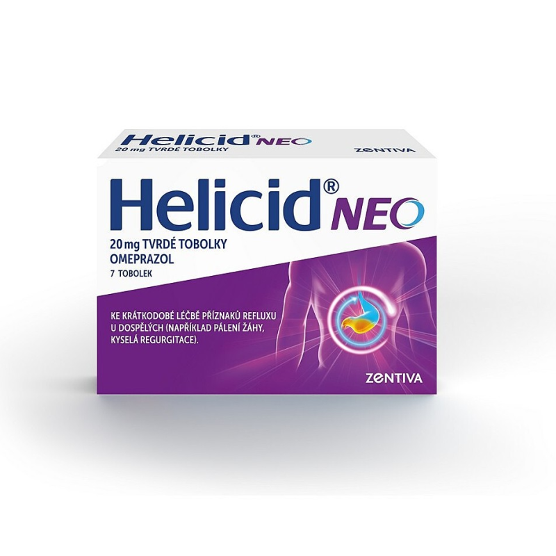 HELICID NEO 20 mg 7 tobolek