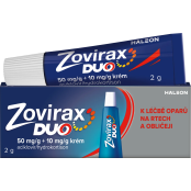 ZOVIRAX duo krém 2 g ZOVIRAX duo krém 2 g