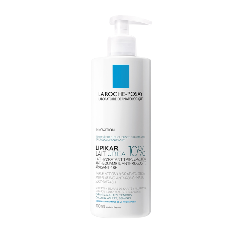 LA ROCHE-POSAY Lipikar 10% Urea tělové mléko 400 ml