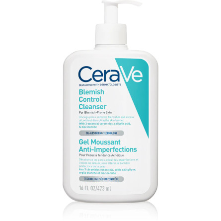 CERAVE Čisticí gel proti nedokonalostem 473 ml