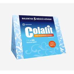 COLAFIT čistý krystalický kolagen 120+30 kostiček