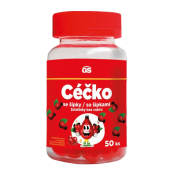 GS Céčko se šípky želatinky bez cukru 50 ks