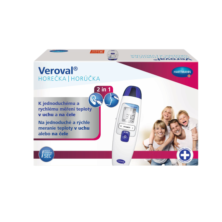 VEROVAL Dotykový infračervený teploměr (DuoScan)