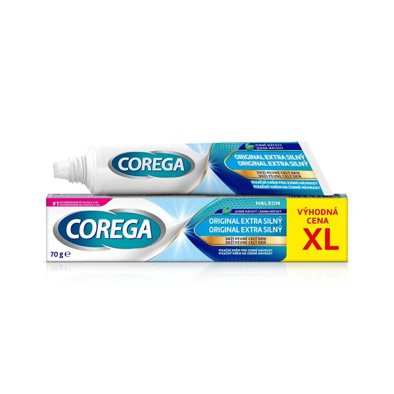 Corega Original extra silný fixační krém XL 70g