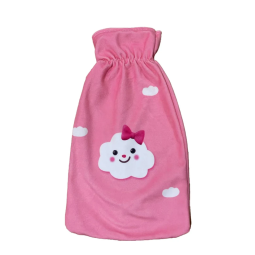 SIMPLYMED Termofor s fleesovým obalem PINK 2 l