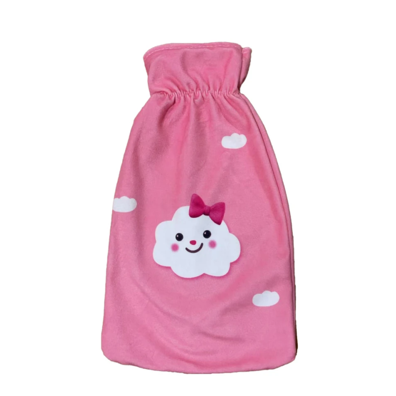 SIMPLYMED Termofor s fleesovým obalem PINK 2 l