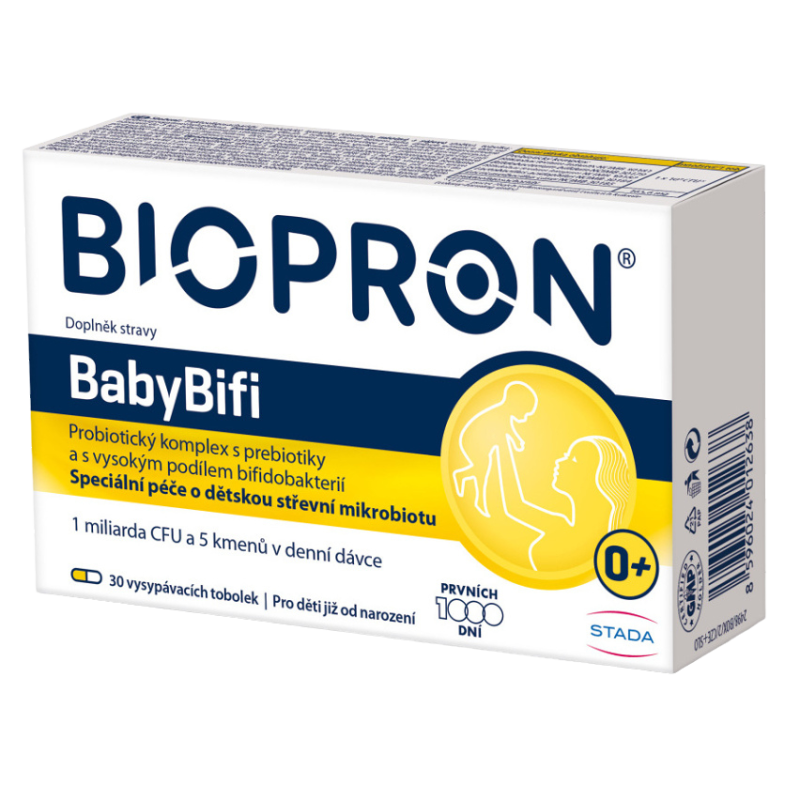 BIOPRON Laktobacily Babybifi+ 30 tobolek