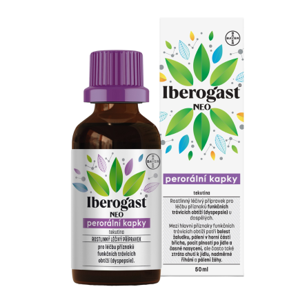 IBEROGAST NEO perorální kapky 50 ml