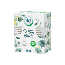 BEL cosmetic vatové tyčinky krabička 200 ks