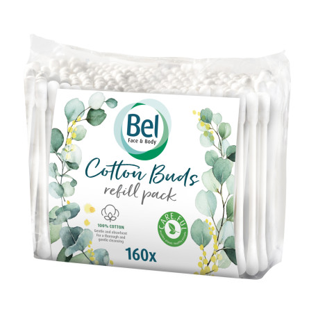BEL cosmetic vatové tyčinky sáček 160 ks