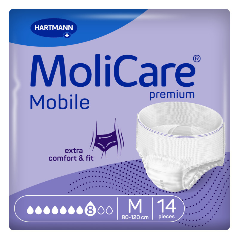 MOLICARE Premium Mobile 8 kapek M inkontinenční kalhotky 14 ks