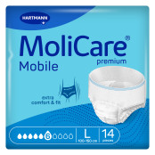 MOLICARE Mobile 6 kapek L inkontinenční kalhotky 14 ks