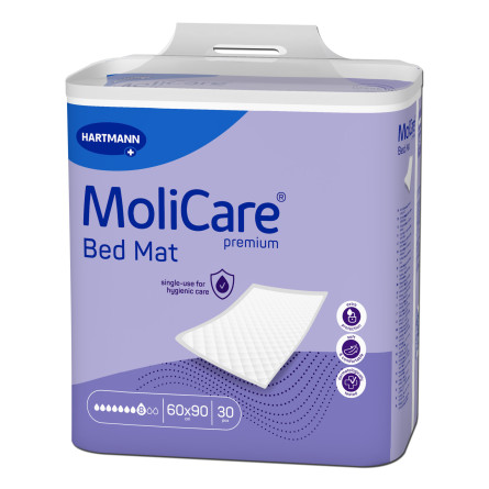 MOLICARE Bed Mat 8 kapek 90x60 cm inkontinenční podložky 30 ks
