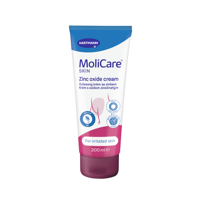 MOLICARE Skin Ochranný krém se zinkem 200 ml MOLICARE Skin Ochranný krém se zinkem 200 ml