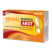 UROVAL Manosa akut 20 tablet