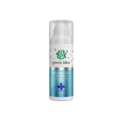 GREEN IDEA Hedvábný gel na ruce 50 ml