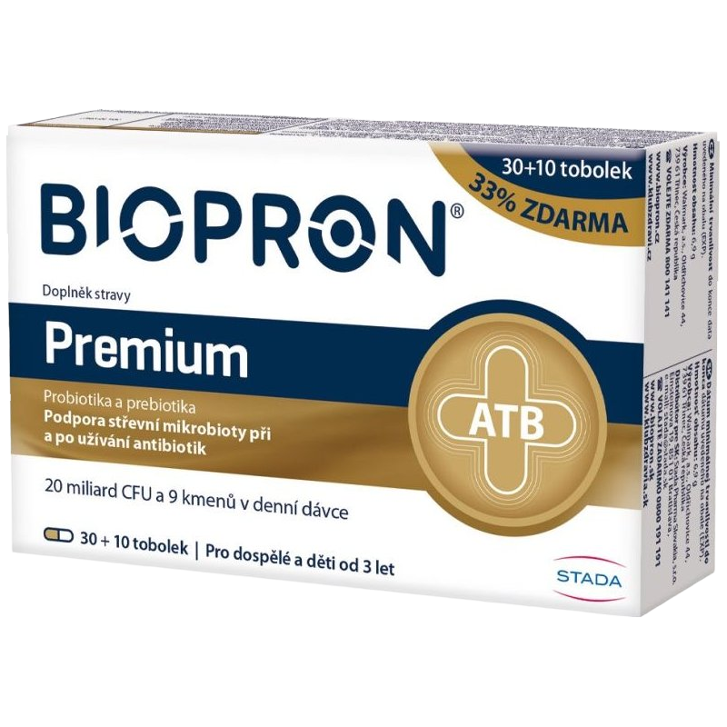 BIOPRON Premium 30+10 tobolek