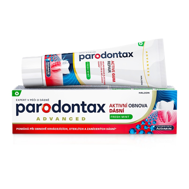 Parodontax Aktivní obnova dásní Fresh Mint zubní pasta 75 ml