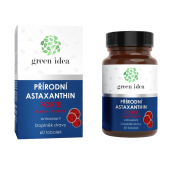 GREEN IDEA Přírodní Astaxanthin forte 60 tobolek