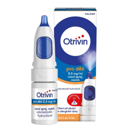 OTRIVIN Pro děti 0,5 mg/ml nosní sprej 10 ml