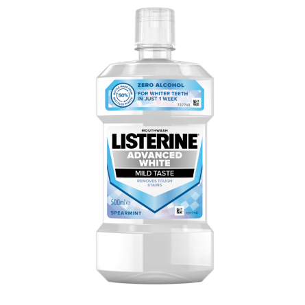 LISTERINE ADVANCED WHITE Mild Taste 500 ml