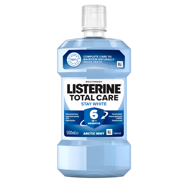 LISTERINE TOTAL CARE Stay White 500 ml