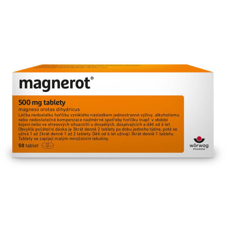 MAGNEROT 500 mg 50 tablet