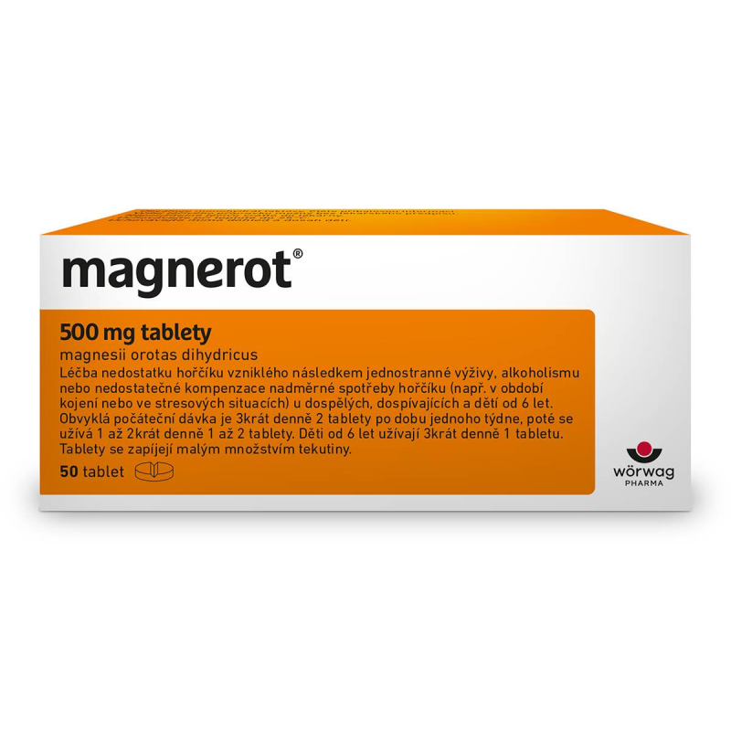 MAGNEROT 500 mg 50 tablet
