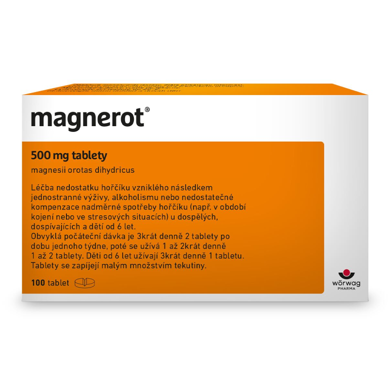 MAGNEROT 500 mg 100 tablet