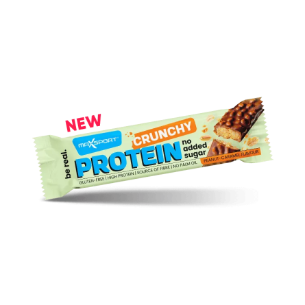 MAXSPORT CRUNCHY Protein Arašídy & Karamel příchuť 40 g