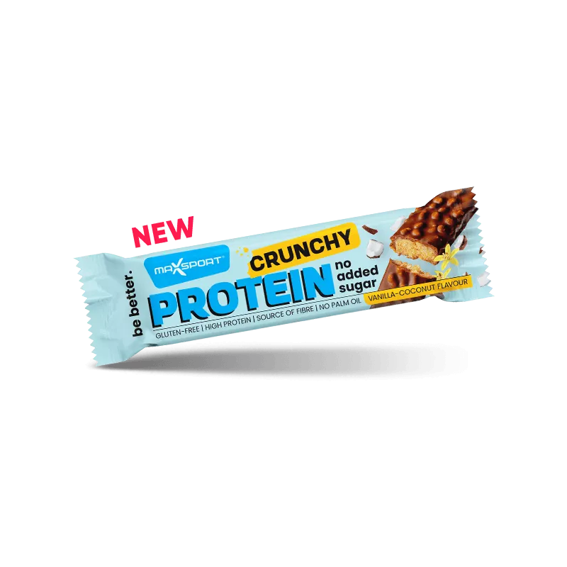 MAXSPORT CRUNCHY Protein Vanilka & Kokos příchuť 40 g