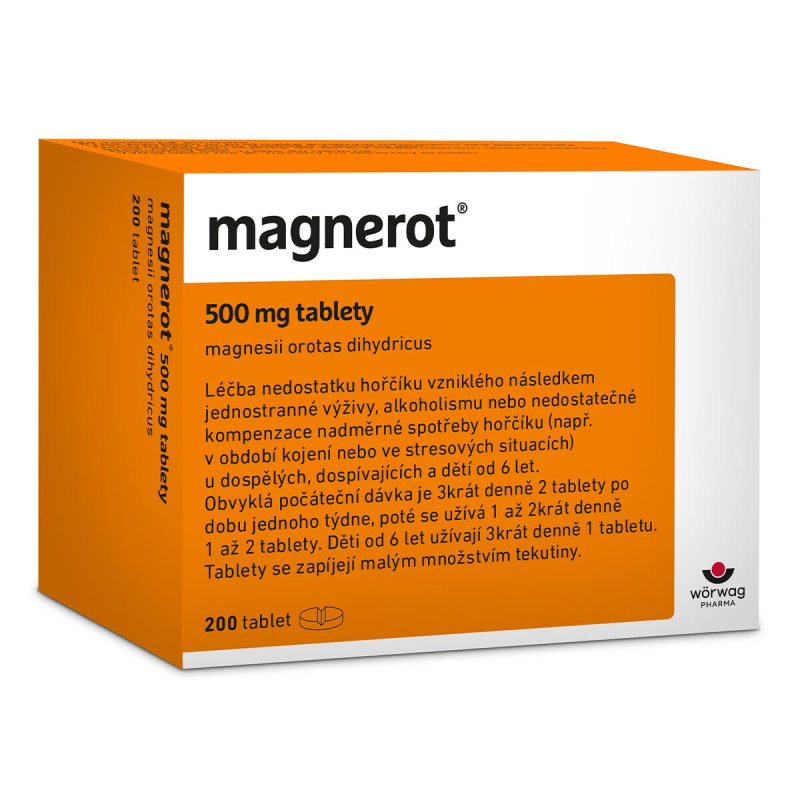MAGNEROT 500 mg 200 tablet