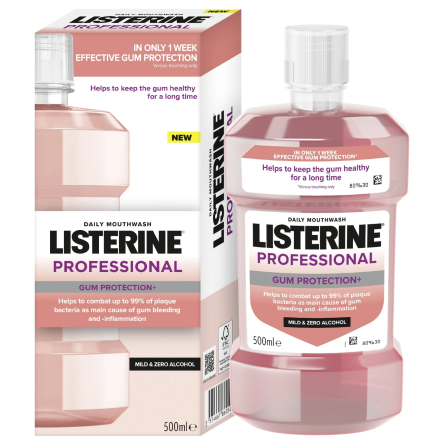 LISTERINE PROFESSEONAL Gum protection+ 500 ml
