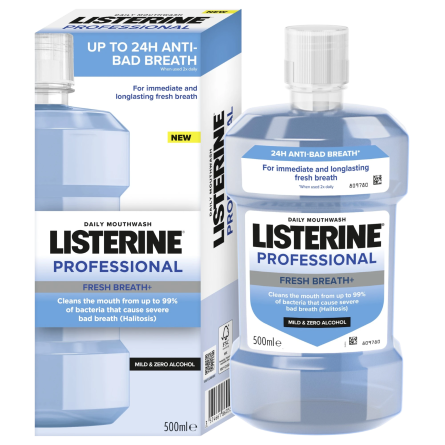 LISTERINE PROFESSIONAL Fresh breath+ 500 ml