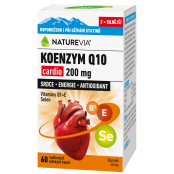 NATUREVIA Koenzym Q10 Cardio 200 mg 60 kapslí