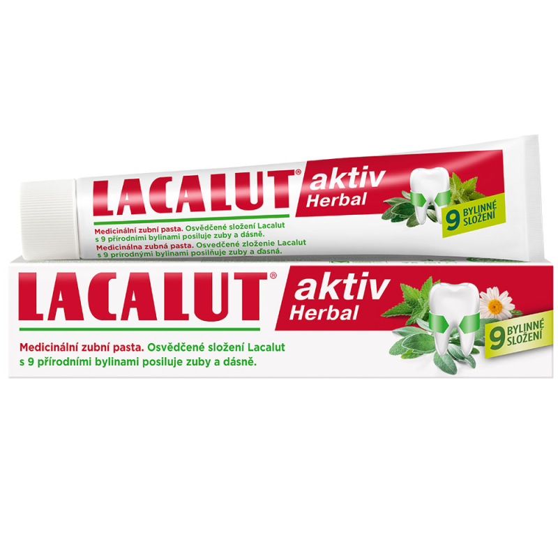 LACALUT Aktiv Herbal zubní pasta 75ml