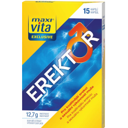 MAXI VITA Exclusive Erektor 15 kapslí