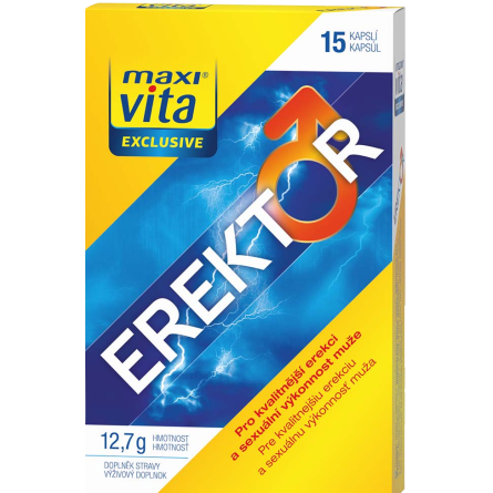 MAXI VITA Exclusive Erektor 15 kapslí