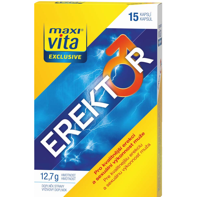 MAXI VITA Exclusive Erektor 15 kapslí