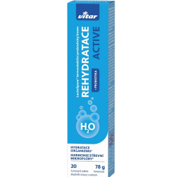 VITAR Rehydratace Active + probiotika 20 šumivých tablet