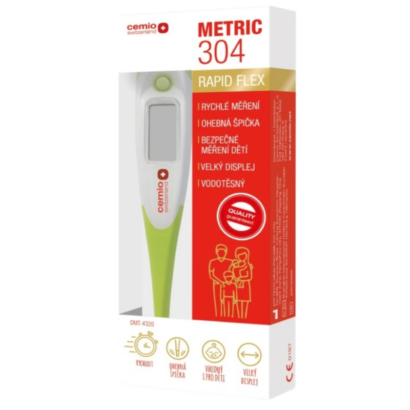 CEMIO Metric 304 digitální teploměr Rapid Flex CEMIO Metric 304 digitální teploměr Rapid Flex