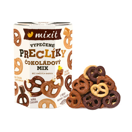 MIXIT Mix preclíků v čokoládě 250 g