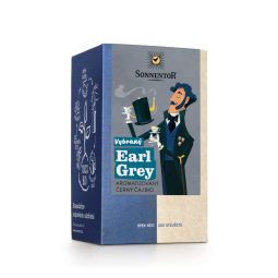 SONNENTOR Vybraný Earl Grey černý čaj Bio 18 nálevových sáčků