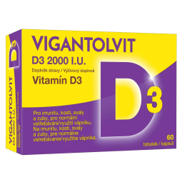 VIGANTOLVIT D3 2000 I.U. 60 tobolek
